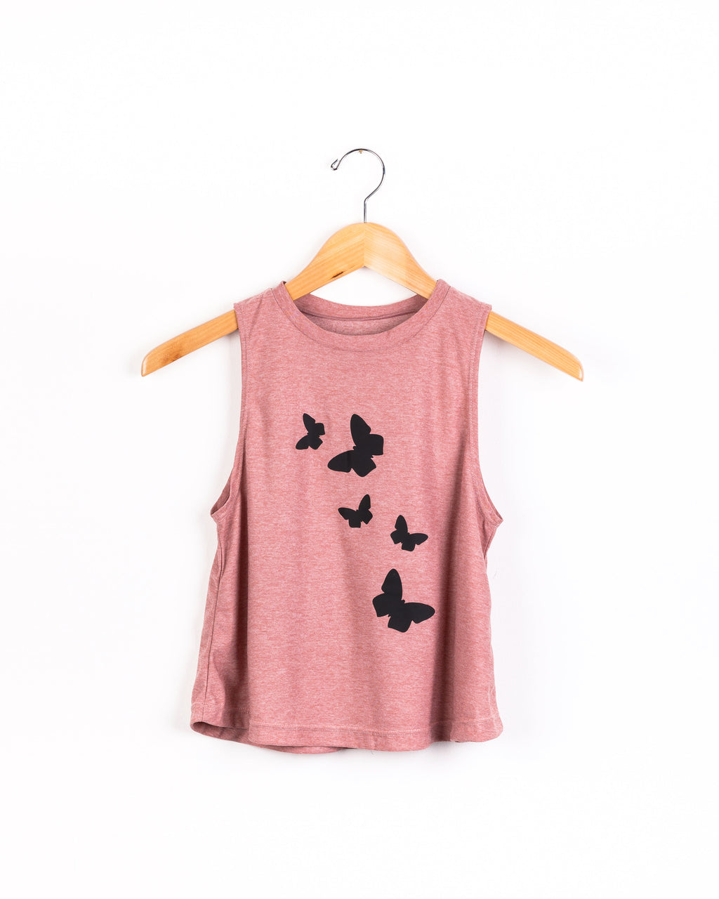 Butterflies Pink Tank