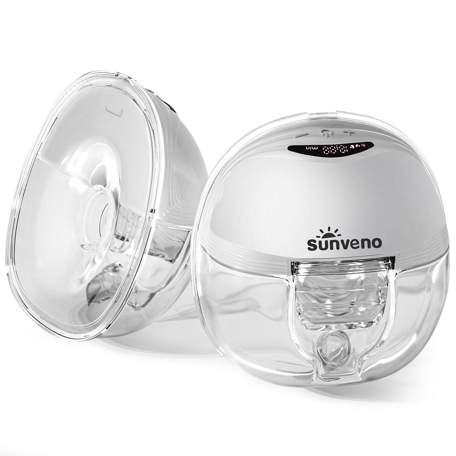 SUNVENO Hands-Free Wearable Electric Breast Pump Set