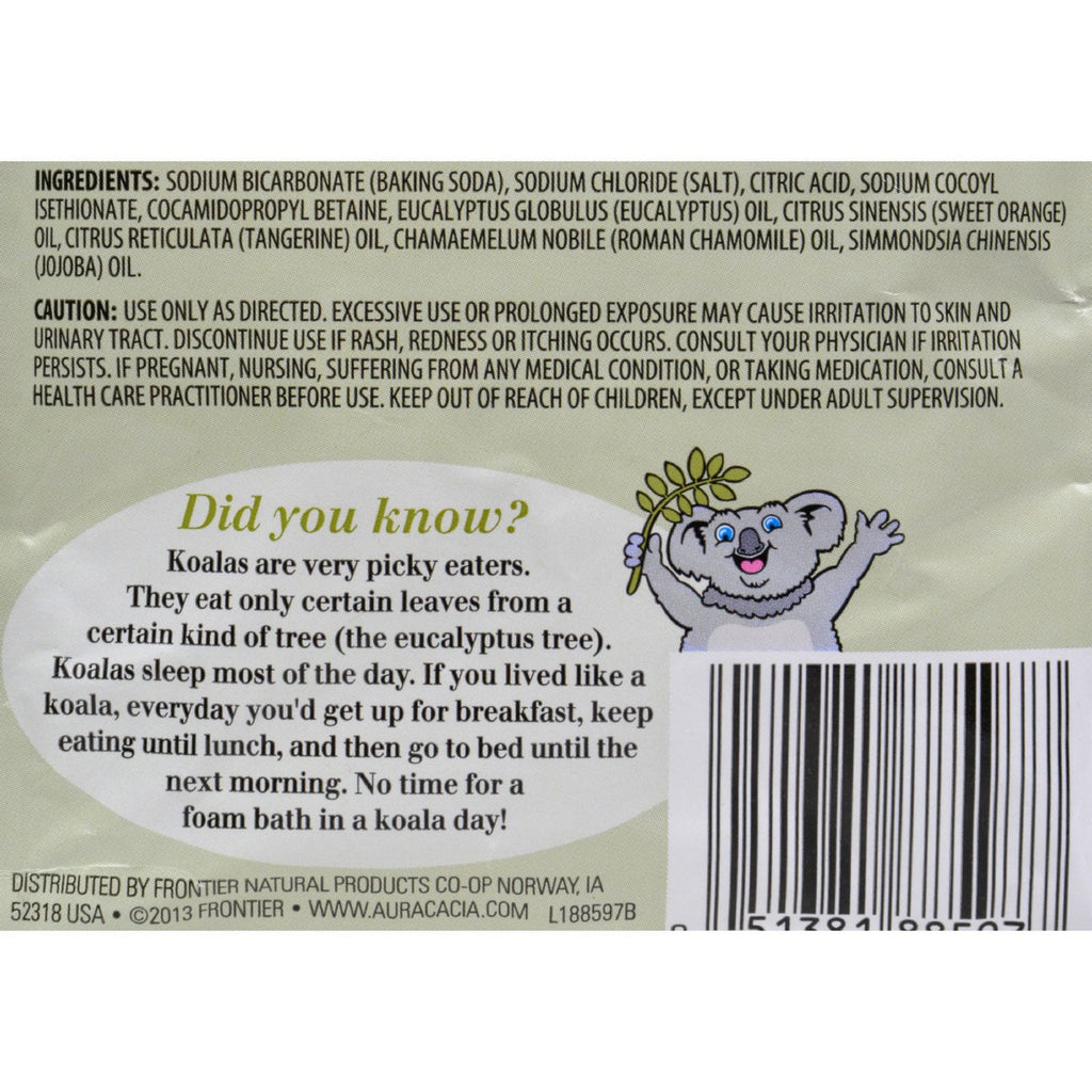 Aura Cacia Kids Clearing Foam Bath (6x2.5 Oz)